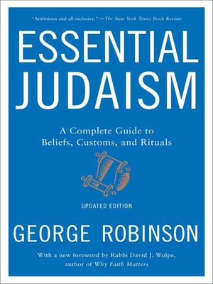 cover image of Essential Judaism